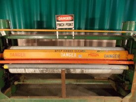Used Pinch Roller - 98" - Manufacturer Black Brothers - Photo 3