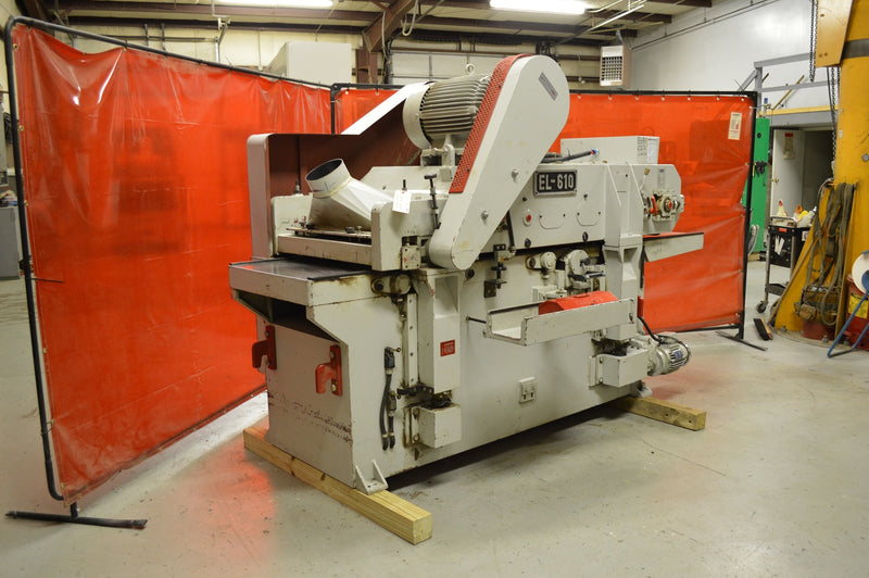 Used Cantek 24" Double Surface Planer - Model: EL-610 - Photo 8