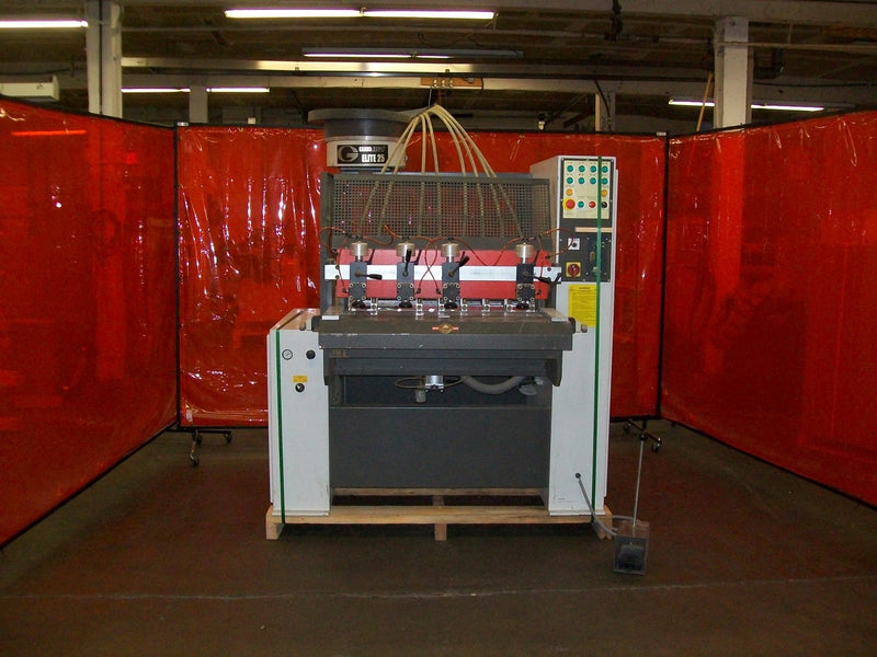Used Gannomat Automatic Drilling and Dowel Insertion Machine - Model Elite 25 