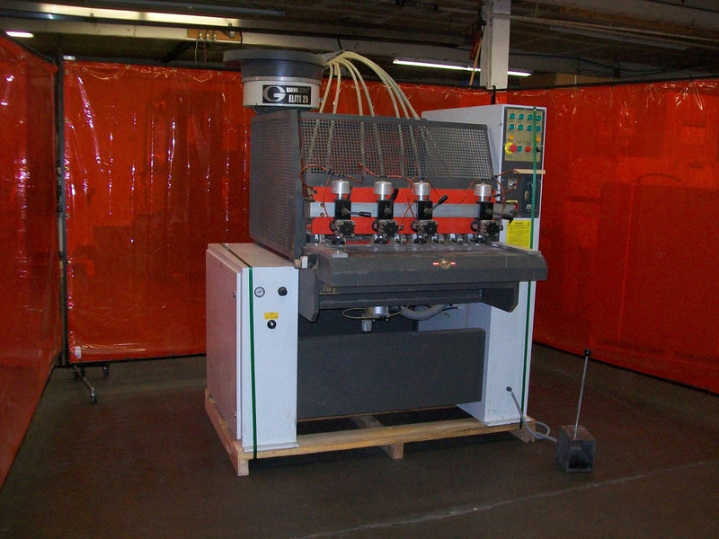 Used Gannomat Automatic Drilling and Dowel Insertion Machine - Model Elite 25 - Detail 2