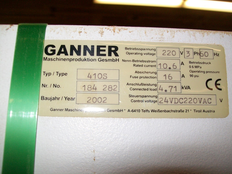 Used Gannomat Automatic Drilling and Dowel Insertion Machine - Model Elite 25 - Detail 7