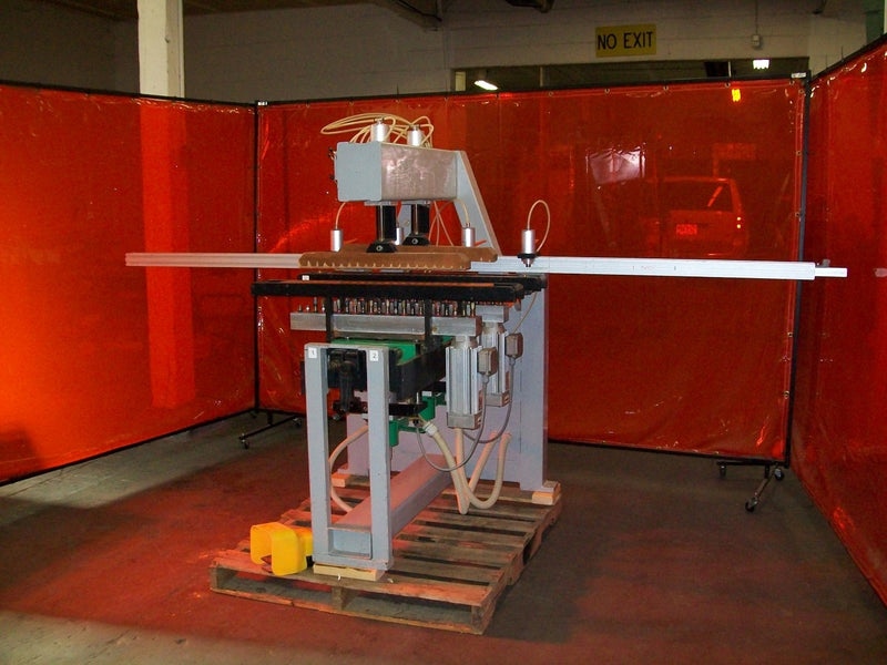 Used Adwood/Detel Double Spindle Vertical Line Drilling Machine - Model Model M-2H  - Detail 3