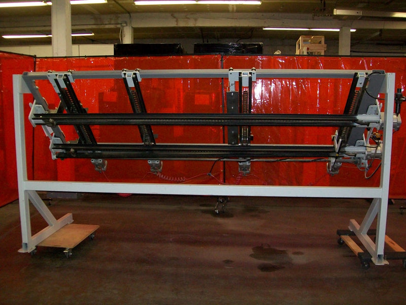 Used Pneumatic Tenon and Mortise Door Clamp Assembly System - Model SDM2-TM-1-30-96 - Detail 5