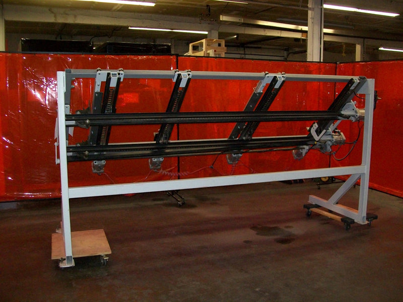 Used Pneumatic Tenon and Mortise Door Clamp Assembly System - Model SDM2-TM-1-30-96 - Detail 6