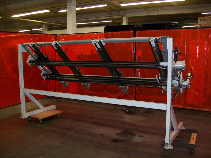 Used Pneumatic Tenon and Mortise Door Clamp Assembly System - Model SDM2-TM-1-30-96 - Detail 7