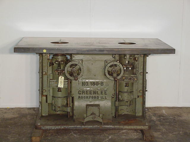 Used Greenlee Single/Double Shaper - Model 180-B - Photo 1