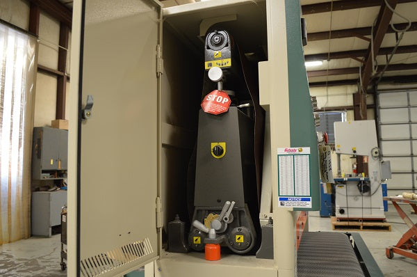 Used Grizzly Platen Type 37 Inch Wide Belt Sander - Model G0446  - Detal 5