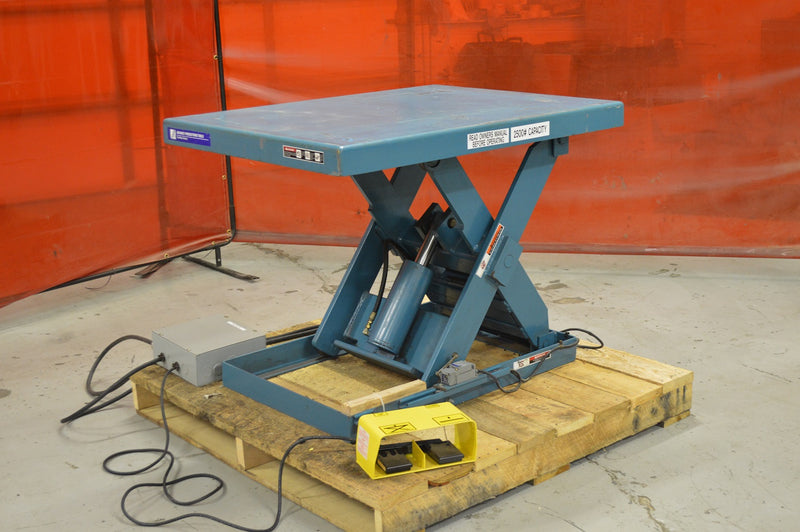 Used Advanced Equipment Scissor Lift Table- Photo 2