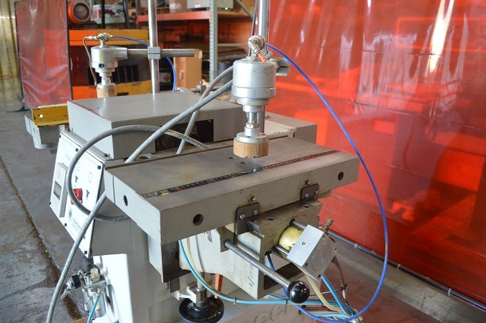 Used Bacci Mod Twin Table Oscillating Mortising Machine - Detail 6