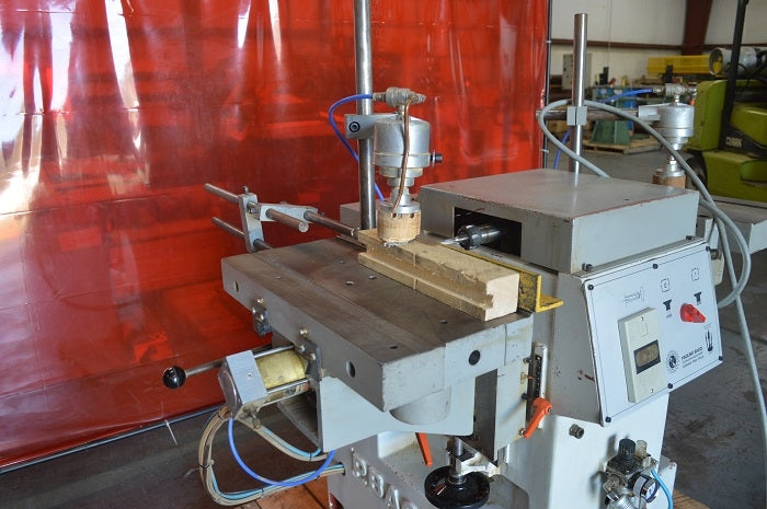 Used Bacci Mod Twin Table Oscillating Mortising Machine - Detail 5