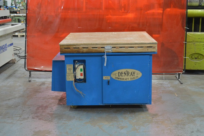 Used Denray Downdraft Sanding Table - Model 4800
