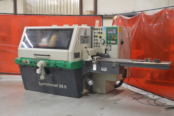 Used Weinig 5 Head Moulder with ATS Positioning System - Model P23E - Detail 3