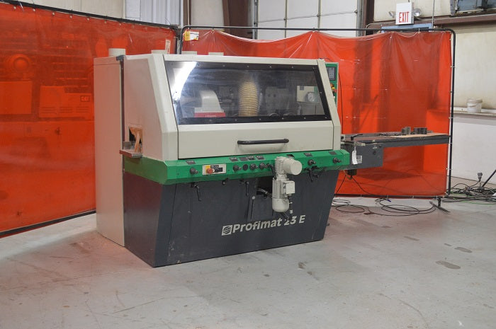 Used Weinig 5 Head Moulder with ATS Positioning System - Model P23E - Detail 2