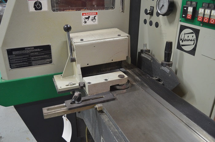 Used Weinig 5 Head Moulder with ATS Positioning System - Model P23E - Detail 4