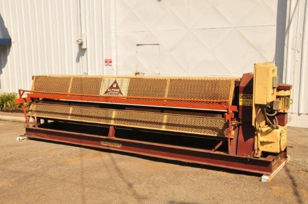 Used Truss Roller Press - Alpine Model 10-4-100-10 - Photo 1