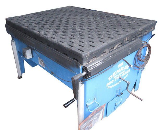 Used Denray Downdraft Table - Model 3444B