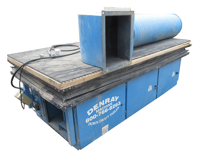 Used Denray Downdraft Table - Model 4896LP