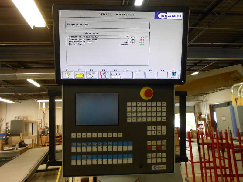 Used Brandt Edgebander - Model Optimat KD-97C with Doucet Return Conveyor - Photo 10