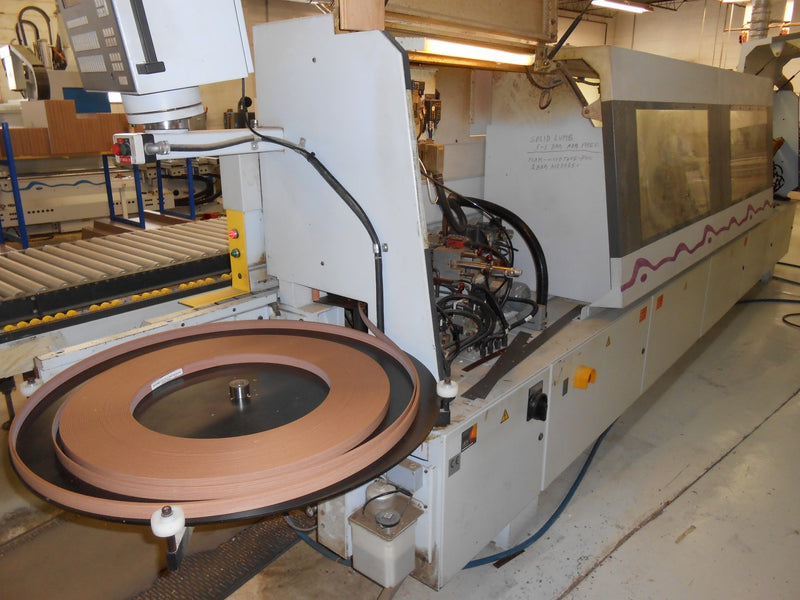 Used Brandt Edgebander - Model Optimat KD-97C with Doucet Return Conveyor - Photo 3