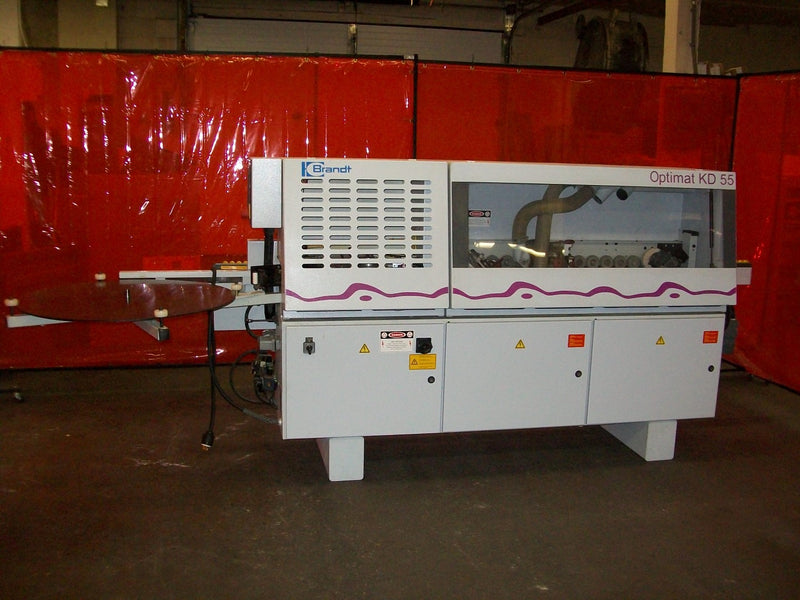 Used Brandt Automatic Edgebander - Model KD-55/56