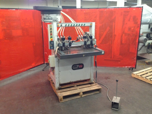 Used Drilling and Dowel Insertion Machine - Gannomat Model 280 - 1