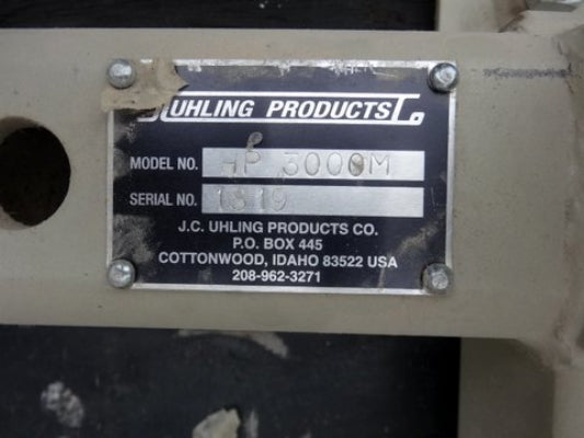 Used Uhling Case Clamp - Model HP3000M - Photo 6
