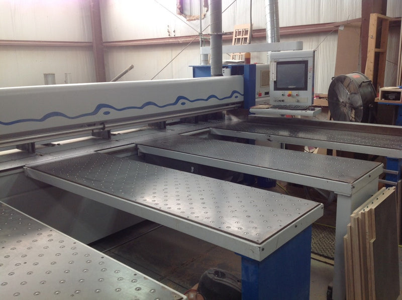 Used Horizontal Panel Saw - Holzma Model HPP-350/43/43 - Photo 1