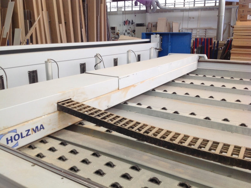 Used Horizontal Panel Saw - Holzma Model HPP-350/43/43 - Photo 8