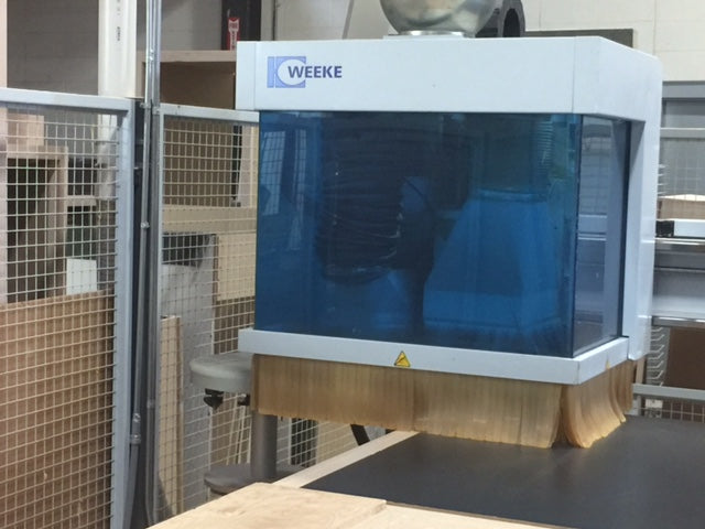 SOLD Used Weeke CNC Flat Table Machining Center - Model Optimat BHP-200