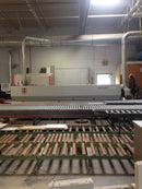 Used Doucet Right Handed Return Conveyor - Model BT 2036 