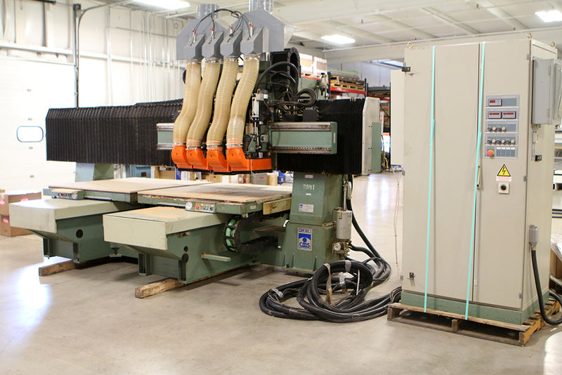 Used CMS Fixed Bridge Twin Table CNC Machining Center - Model: PF 102-4T+4M - Photo  2