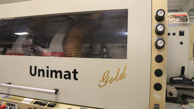 Used Weinig 6 Head Moulder with Auto Tool Setting  - Model: Unimat Gold - Photo 4