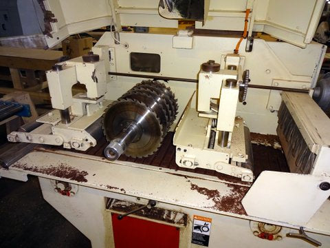 Used Raimann 12" Dip Chain Gang Rip Saw - Model KM-300 - Photo 2