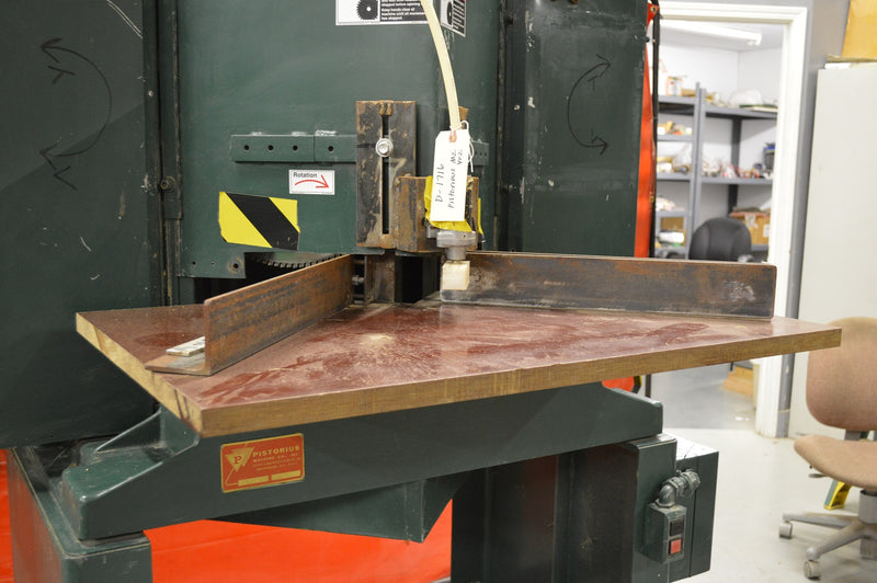Used Pistorius Toe KIck Notcher Cut-Off Miter Saw - Model: MN-402 - Photo 4