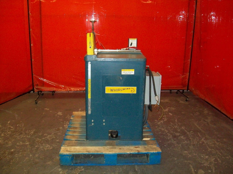 Used Whirlwind Left Hand Pneumatic Under Cut-Off Saw - Model 212-LH 