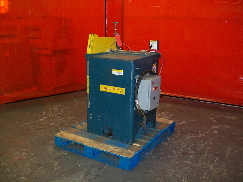 Used Whirlwind Left Hand Pneumatic Under Cut-Off Saw - Model 212-LH - Detail 3