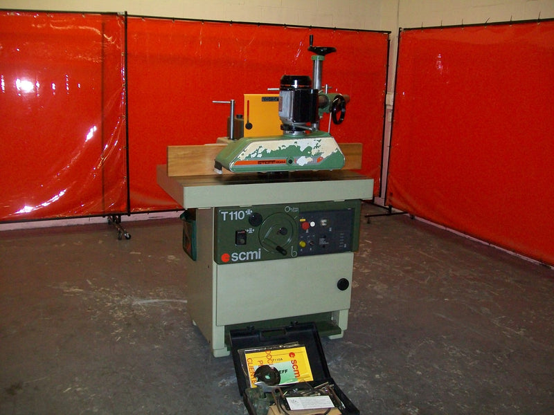 Used SCMI Single Spindle Shaper - Model T-110A - Detail 1