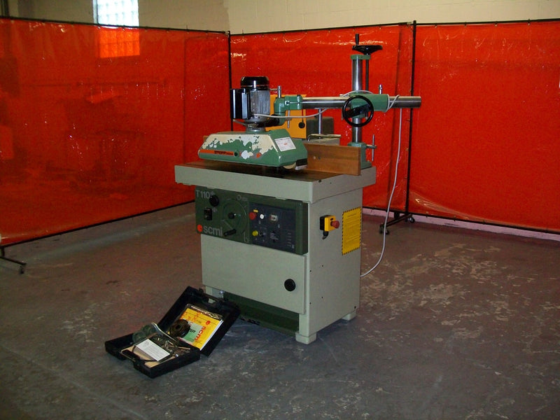 Used SCMI Single Spindle Shaper - Model T-110A - Detail 2
