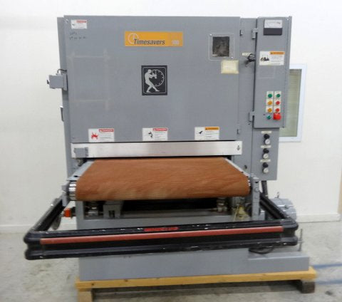 Used Timesavers Single Head Conveyor Fead WIde Belt Sander - Model 137-1HD75 - Photo 5