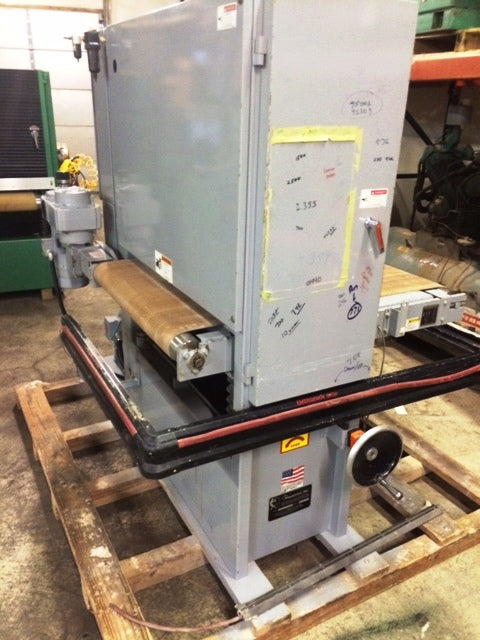 Used Single Head Wide Belt Sander - Timesavers Model 137-1HP75 - 37 In. - Photo 1