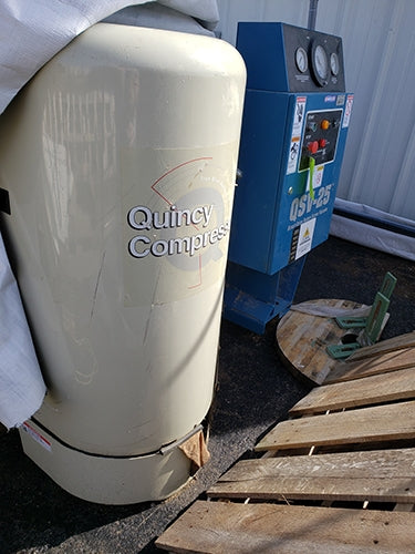 Used Quincy 25 HP Direct Drive Air Compressor - Model QSV-25