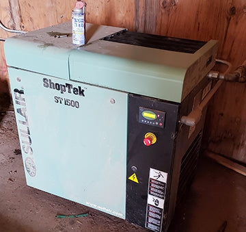 Used Shoptek/Sullair Air Compressor - Model ST1509AC