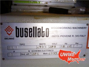 Busellato Bore and Dowel Insertion Machine – Model FL1 - Photo 