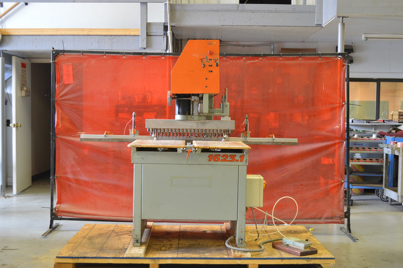 Used Holz-Her Double Row Line Boring Machine - Model: 1623.1 - Photo 1