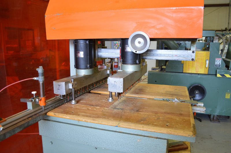 Used Holz-Her Double Row Line Boring Machine - Model: 1623.1 - Photo 4