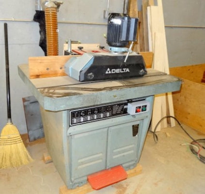 SOLD Used DELTA RS-15 Single Spindle Shaper - Woodworking Machinery Man