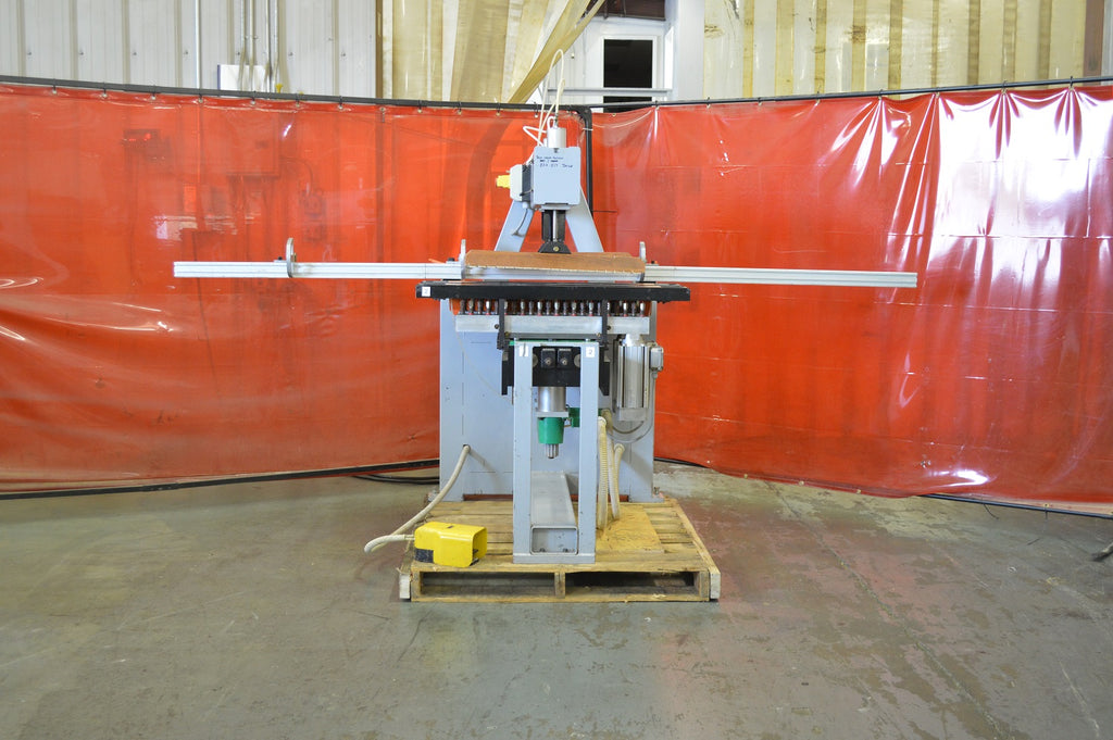 Used Line Boring Machine - Detel M-2H - Woodworking Machinery Man