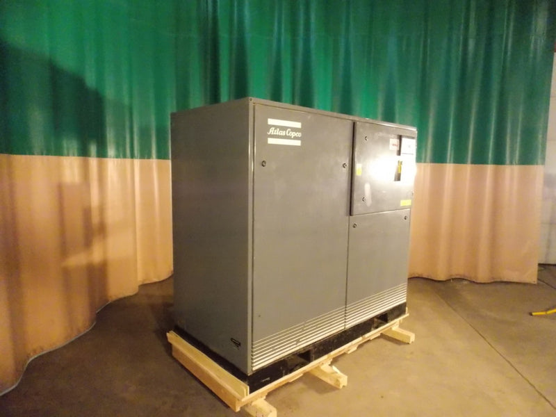 Used Atlas Copco Rotary Screw Air Compressor - Model GA37 - Photo 3