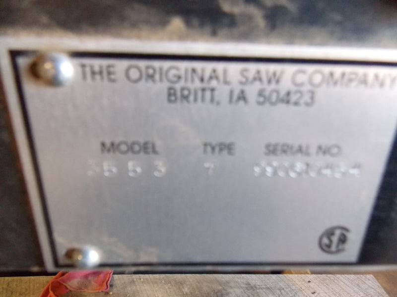 Used Original Radial Arm Saw - Model 3553 w/Power Cross Feed - Photo 6