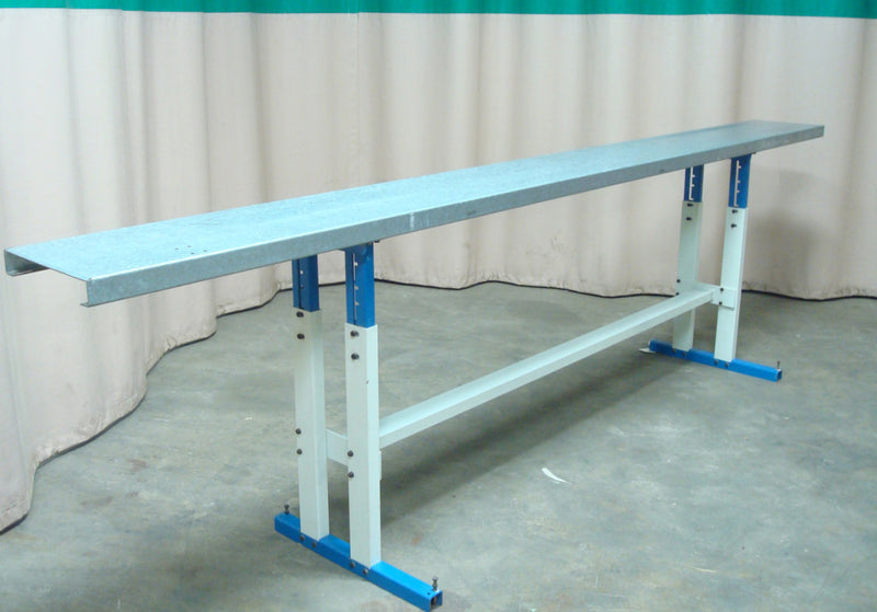 Used Omga1/2 Lap Notcher Model TI3350 with Omga FP4000 Feed & Out Feed Bench - Photo 9